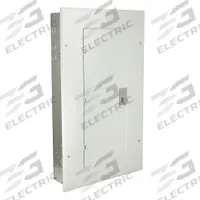 GE Load Center: 225 A Amps, 208Y/120V AC, 42 Spaces, 22kA, Combo Flush/Surface, Main Lug (MPN TL42422C). Key specifications — Main Circuit Breaker or Main Lug: Main Lug; Voltage: 208Y/120V AC; Short Circuit Current Rating: 22kA; Included Enclosure Cover: Combination Flush/Surface.