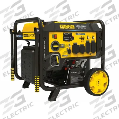 CHAMPION POWER EQUIPMENT Portable Generator: Inverter, Gasoline, 7,750 W Running - Inverter Generators
