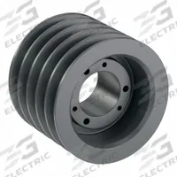 APPROVED VENDOR V-Belt Pulley: 5V490, 5 Groove, 4.9 in OD, Bushed Bore, SD, For 5V/5VX Belt Section (MPN 55V490SD). Key specifications — Pulley Industry Number: 5V490; Pitch Diameter: 4.9 in (5V); For Belt Section (broad, with similar types): 5V or 5VX.