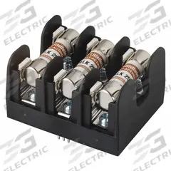 LITTELFUSE Fuse Block: Open Block Design, 3 Pole, 600 V AC, Pressure Plate, Non-Indicating (MPN L60030M3PQ). Key specifications — Brand: LITTELFUSE.