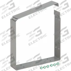 WIEGMANN Wireway Connector: 6 in Wd, 6 in Ht, 16 ga Gauge, 1, Without Knockouts, Steel (MPN C0606). Key specifications — Brand: WIEGMANN; Finish: ANSI 61 Polyester Powder; With/Without Knockouts - Broad: No.