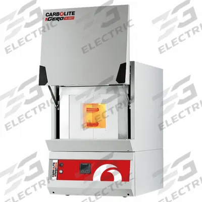 CARBOLITE Box Furnace: Gravity, 0.1 cu ft Capacity, 1,500°C Max Temp, 4,500 W Watt - Natural Gravity Convection Box Furnaces