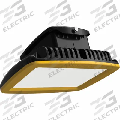 SHAT-R-SHIELD Hybrid Fixture: 11,200 lm, 5000K, Suspended Mount, T3C/T4 Temp Code, 90 W - LED Flood Hazardous Location Light Fixtures