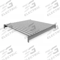 TENNSCO Shelf: 48 in x 48 in, 22 ga Beams, Steel, 4,150 lb Load Capacity (MPN 6940). Key specifications — Decking Material: Steel; Frame Finish: Powder Coated; Frame Material: Steel; Color: Industrial Gray; Includes: (2) Crossbars; Brand: TENNSCO.
