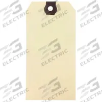 APPROVED VENDOR Shipping Tag: #11, 7 1/2 in Tag Ht, 3 3/4 in Tag Wd, 15 Points, Manila, 500 PK (MPN 61KU51). Key specifications — Card Stock Thickness: 15 Points; Tag Color: Manila; Tag Material: Paper; Brand: APPROVED VENDOR.