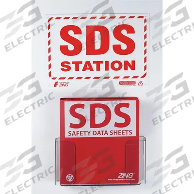 SDS Station Kit: SDS Station Kit, 12 in Overall Ht, 14 in Overall Wd, 4 in Overall Dp - Safety