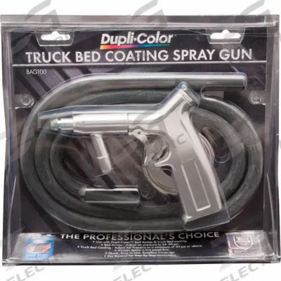 DUPLI-COLOR Conventional Spray Gun Kit: Conventional Spray Gun, Conventional - Truck Bed Coating Spray Guns