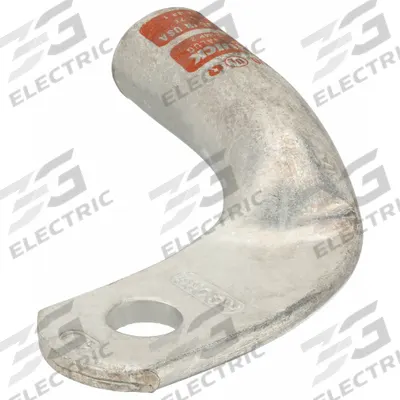 FUSION Lug Starter/Ground: Heavy Wall Lug, Lug, Tin Plated Copper, 2/0 ga, Orange - Heavy Wall Lugs