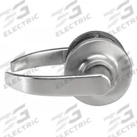 MARKS USA Door Lockset: Passage Lever Locksets, Chrome, ADA Compliant (MPN 295N/26D). Key specifications — Ligature Resistance: Not Ligature-Resistant; Brand: MARKS USA; Lockset Function ANSI Code: F75; Visual Indicator Message: No Message; Lockset Style: 295 Curved; ADA Compliant: Yes; Finish: Satin Chromium-Plated : Zinc.
