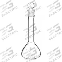 KIMBLE Volumetric Flask: 50 mL, Colorless, Conical, A, +/-0.08 mL, Includes Closure (MPN 92812G-50). Key specifications — Shape: Conical; Tolerance: +/-0.08 mL; Body Color: Colorless; Brand: KIMBLE; Compatible with Stopper Size: 13; USP Specification: Type I.