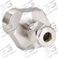 PARKER Compression Fitting Adapter: 1/2 in OD x 1/2 in Pipe Fitting Size, Compression x MBSPP (MPN 8MSC8R-316). Key specifications — Compatible Fitting Brands: Parker A-LOK; Brand: PARKER.