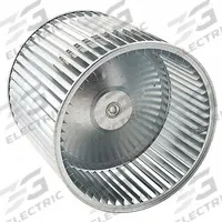 Blower Wheel: 12 in Dia, 10 1/2 in W, CW Closed End, Steel Wheel, 1 Inlets, 1/2 in Bore, Concave (MPN 47K31). Key specifications — Manufacturer Part Number: 47K31; Brand: LENNOX; Compatible with Manufacturer Model Number: CG90UA075D16C-1; Compatible with Brand: Lennox; Product Type: Blower Wheel; Rotation: CW Closed End.