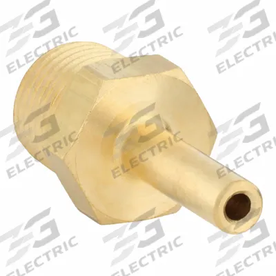 LEGRIS Compression Fitting Coupling: 3/8 in Pipe x 10 mm OD Fitting Size, BSPT x Compression - Standard Sleeve Brass Compression Fittings