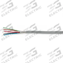 CAROL Power Limited and Communication Cable: 1,000 ft Cable Lg, 7 Strands, 22 AWG, Riser, Comm Cable (MPN E2006S.41.10). Key specifications — Application: Communications; Fire Rating: Riser; Insulation Material: S-R PVC; Jacket Material: PVC; Manufacturer Part Number: E2006S.41.10; Product Type: Communication Cable; Shielding Material: Overall Flexfoil Polyester Supported Aluminum Foil; Brand: CAROL.