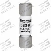 MERSEN Fuse: SBS Series, Midget, Fast-Acting, 10 A, 600 V AC, 13/32 in x 1 3/8 in, Non-Indicating (MPN SBS10). Key specifications — attr1287209: SBS; attr211192: MERSEN.