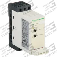 SCHNEIDER Soft Start: 110-480V AC, 12 A Output Current, With Bypass, IP20/NEMA 1, 60/50 Hz (MPN ATS01N112FT). Key specifications — Control Voltage: 24V DC; Manufacturer Part Number: ATS01N112FT.