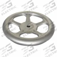 JW WINCO Spoked Hand Wheel: Spoked, 316 Stainless Steel, 12 mm Bore, 160 mm Dia, Silver Uncoated (MPN 228-A4-160-B12-A-GS). Key specifications — Brand: JW WINCO.