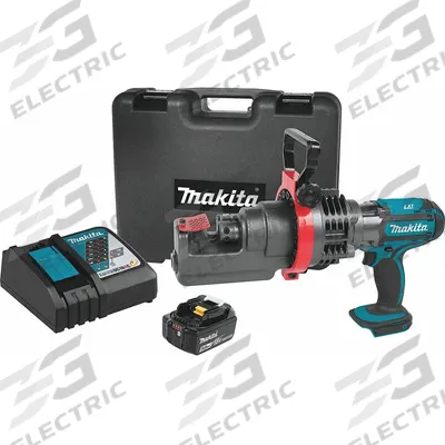 MAKITA Cordless Rebar Cutter: 18V DC, #6 Max. Rebar Size, 3/4 in Max. Cutting Dp - Makita Cordless Rebar Cutters