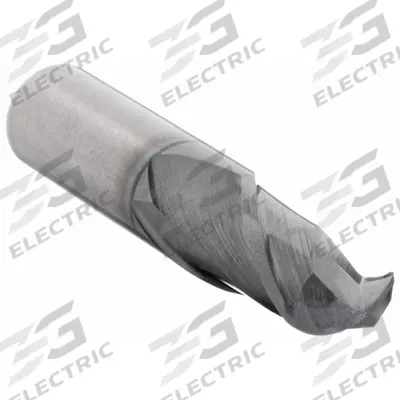 WIDIA HANITA Ball End Mill: Carbide, TiAlN Coated, 2 Flute, 1/8" Mill Dia, 3/4" LOC - General Purpose Carbide Ball End Mills