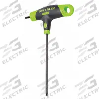 GREENLEE Hex Key: 1 Ball Ends, 1/8 in Tip Size, SAE, Short, Alloy Steel, Black Oxide, 2 in Handle Lg (MPN 0254-44). Key specifications — attr1205521: GREENLEE; attr1205526: Black Oxide.
