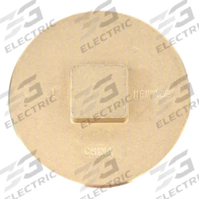 APPROVED VENDOR Plug: Solid Plug, Class 20, 10 in Fitting Pipe Size, IPS Threaded - Drainage Brass Pipe Fittings