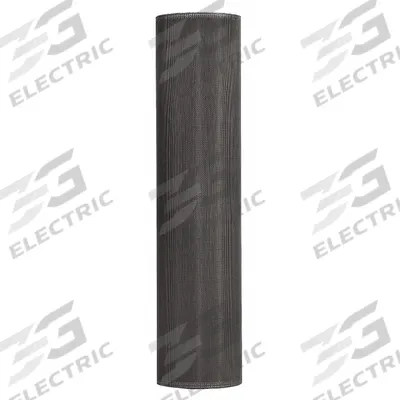 SAINT-GOBAIN ADFORS Replacement Screen: Aluminum, Charcoal, 18 x 16 Mesh Size, 2.5 ft Wd - Aluminum Door and Window Screen