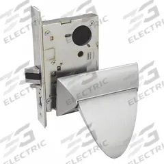 SARGENT Door Lockset: Stainless Steel, ADA Compliant, Ligature-Resistant (MPN LC-8205 ALP 32D)