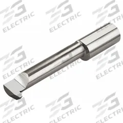 MICRO 100 Threading Tool: 1/2 in Shank Dia., Bright (Uncoated), 0.2400 in Center to Cutting Tip (MPN IAT-2000-8)