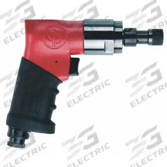 CHICAGO PNEUMATIC Air Screwdriver: 1/4 in, Light Duty, 2,200 RPM, Trigger, Variable Speed, 5.4 ft-lb (MPN CP2755). Key specifications — attr1320791: 1/4 in; attr1320794: Trigger; attr1320795: Yes; attr1320833: CHICAGO PNEUMATIC.