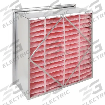 GRAINGER Rigid Cell Air Filter: 20 in x 20 in x 12 in, Synthetic - MERV 11 Rigid Cell Air Filters