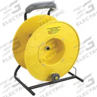 APPROVED VENDOR Cord Storage Reel: Hand Held Mount, Yellow, Steel, Indoor Use (MPN 11A562). Key specifications — Reel Mounting: Hand Held; Reel Capacity: 200 ft of 16/3 Cord; Brand: APPROVED VENDOR.