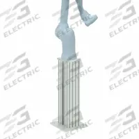 Tube Framing System Profiles: T-Slot Cobot Pedestal, 900 mm H x 308.4 mm W x 304.8 mm L, Aluminum (MPN 40200-SP-K-900). Key specifications — Brand: 80/20; Mobility: Mobile; Product Type: T-Slot Cobot Pedestal; Compatible Series: 40 Series; Manufacturer Part Number: 40200-SP-K-900; Includes: (4) Floor Leveling Bolt.