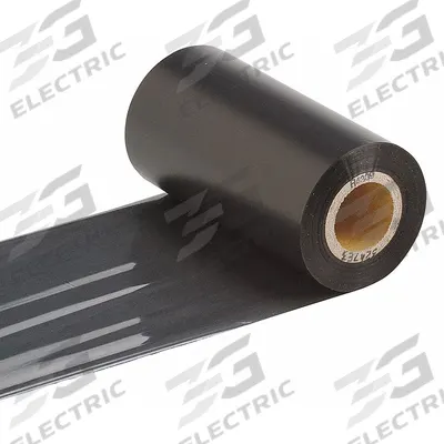 BRADY Single-Color Printer Ribbon: 4 5/16 in x 500 ft, Black, Wax/Resin - Brady Single-Color Ribbons