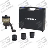GEDORE Torque Multiplier: 1/2 in, 3/4 in Male Output Square Drive, 200 ft-lb Max. Rated Input, 1:5 (MPN DVV-13ZG). Key specifications — attr310336: 1:5; attr324957: GEDORE.