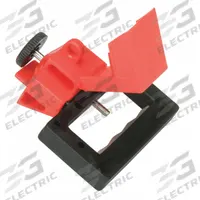 SKILCRAFT Oversized Breaker Lockout: Clamp-On, For 480/600V AC Volt, 6 PK (MPN 5340-00-NIB-0394). Key specifications — For Voltage: 480/600V AC; For Circuit Breaker Type: Oversized; For Use With: Circuit Breaker Lockouts; Brand: SKILCRAFT; Includes Cable Tie Slot_Final: No.