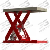 SOUTHWORTH Scissor Lift Table: Electric, 1,500 lb Load Capacity, 41 1/4 in Max Lifting Ht, 115V AC (MPN LL1.5-35-2448). Key specifications — attr925632: SOUTHWORTH; attr925651: 115V AC; attr925643: Hydraulic.