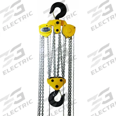 OZ LIFTING PRODUCTS Manual Chain Hoist: 40,000 lb Lifting Capacity - Manual Chain Hoists