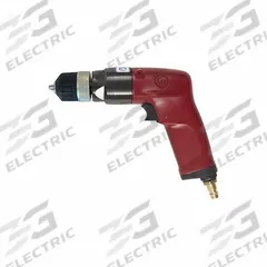 CHICAGO PNEUMATIC Air-Powered Drill: 3/8 in Chuck, Light Duty, 2,600 RPM, 1.01 hp, Keyless (MPN CP1117P26). Key specifications — attr1320790: CHICAGO PNEUMATIC.