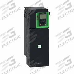 SCHNEIDER Variable Speed Drive: In Phase Three, 380-480V AC, Out Phase Three, 15 hp_20 hp, IP21 (MPN ATV630D15N4US). Key specifications — Style: Chassis; Color: Black/Green; Output Voltage: 380-480V AC; Output Phase: Three.