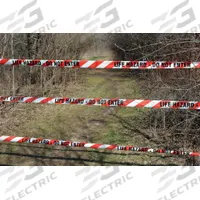 APPROVED VENDOR Barricade Tape: 1,000 ft Lg, 3 in Wd, Life Hazard Do Not Enter Legend, Polyethylene (MPN B3103W18-200). Key specifications — Tape Message: Life Hazard Do Not Enter; Brand: APPROVED VENDOR.