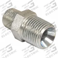 MI-T-M Hex Nipple: Mfr Part # 24-0024, Steel, Compatible with Mfr Model # CW-4004-1ME3. Key specifications — Compatible with Manufacturer Model Number: CW-4004-1ME3; Product Type: Hex Nipple; Manufacturer Part Number: 24-0024.
