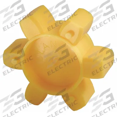 RULAND MANUFACTURING Jaw Coupling Insert: 2 1/4 in Outside Dia, Inch, 8,000 RPM Max Speed - Zero-Backlash Curved Jaw Spiders