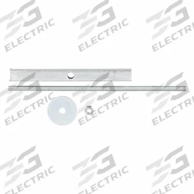 Dayton Mounting Kit: Steel (MPN 2ATY1) - Guard-Mount Transformer Cooling Fan Mounting Kits