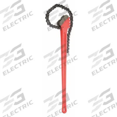 RIDGID Chain Wrench: For 7 1/2 in Outside Dia, 29 in Chain Lg, 30 in Handle Lg - Double End Chain Wrenches