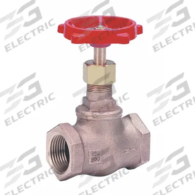 MILWAUKEE VALVE Globe Valve: For Gas/Oil/Steam/Water Media, Bronze, Z-Body, 1/8 in Pipe Size - Bronze Straight-Body General-Service Globe Valves