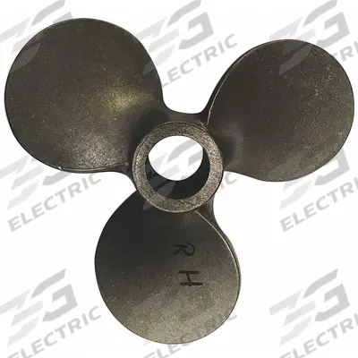 APPROVED VENDOR Propeller: 4 in Blade Dia, Right Hand, 3 Blades, Stainless Steel - Replacement Propellers for Drum Insertion Mixers