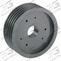 APPROVED VENDOR V-Belt Pulley: B110, 5 Groove, 11.35 in OD, Bushed Bore, SF, Quick Detachable (MPN 5B110SF). Key specifications — attr1318293: B110; attr1318301: 11 in (5L, B); attr1318291: 5L, B, or BX.