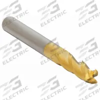 APPROVED VENDOR Square End Mill: Carbide, TiN Coated, 3 Flute, 5/32" Mill Dia, 9/16" LOC, 2" OAL (MPN 205-001091)