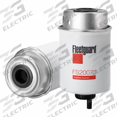 FLEETGUARD Automotive Fuel Filter: 14 in Overall Lg, 3 1/2 in Outside Dia, John Deere - Can-Type Fuel/Water Separators