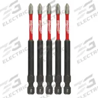 MILWAUKEE Driver Bit: Power Bit, Imperial, PH1 Bit Industry Size, #1 Bit Size, Std, Hex, 5 PK (MPN 48-32-4565). Key specifications — attr1119695: MILWAUKEE; attr1119703: Alloy Steel; attr1119710: Standard; attr1119708: Hex; attr1202404: #1.